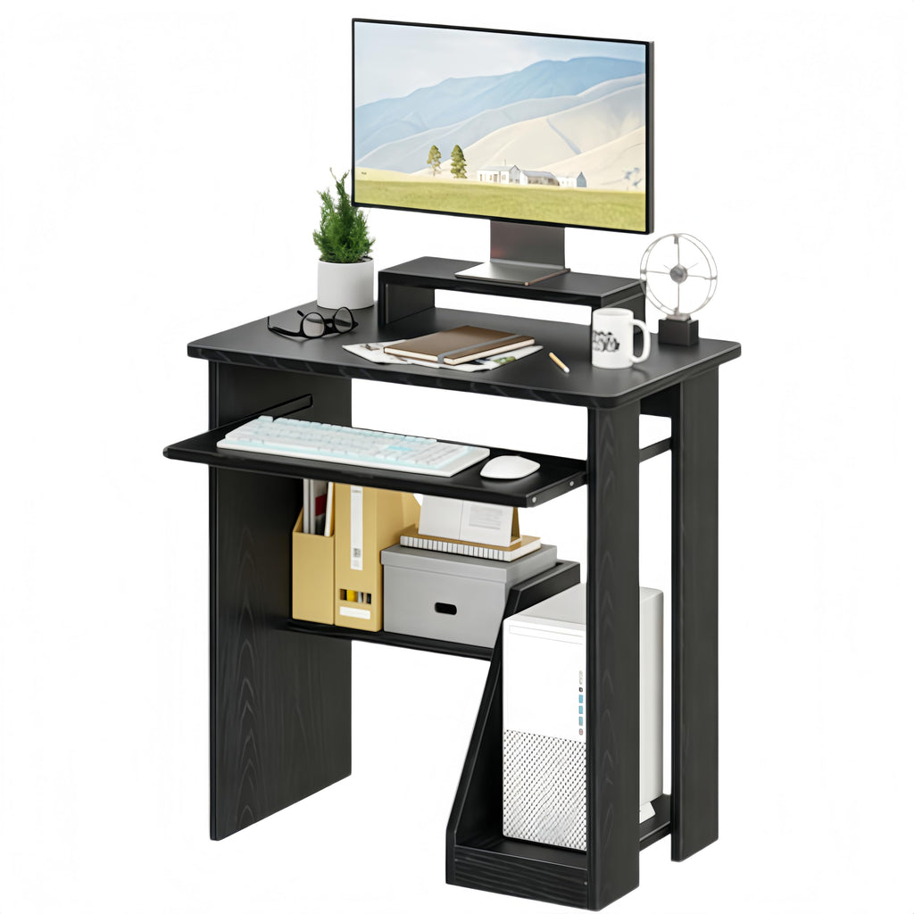 30 Inch Computer Desk with Keyboard Tray E747718
