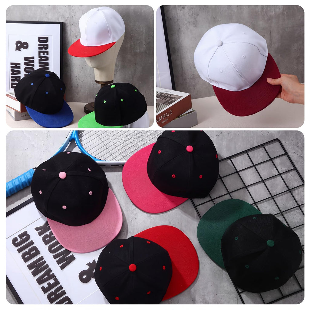 30 Pcs Flat Cap Baseball Caps P172092