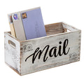 White Mail Holder and Key Organizer H823