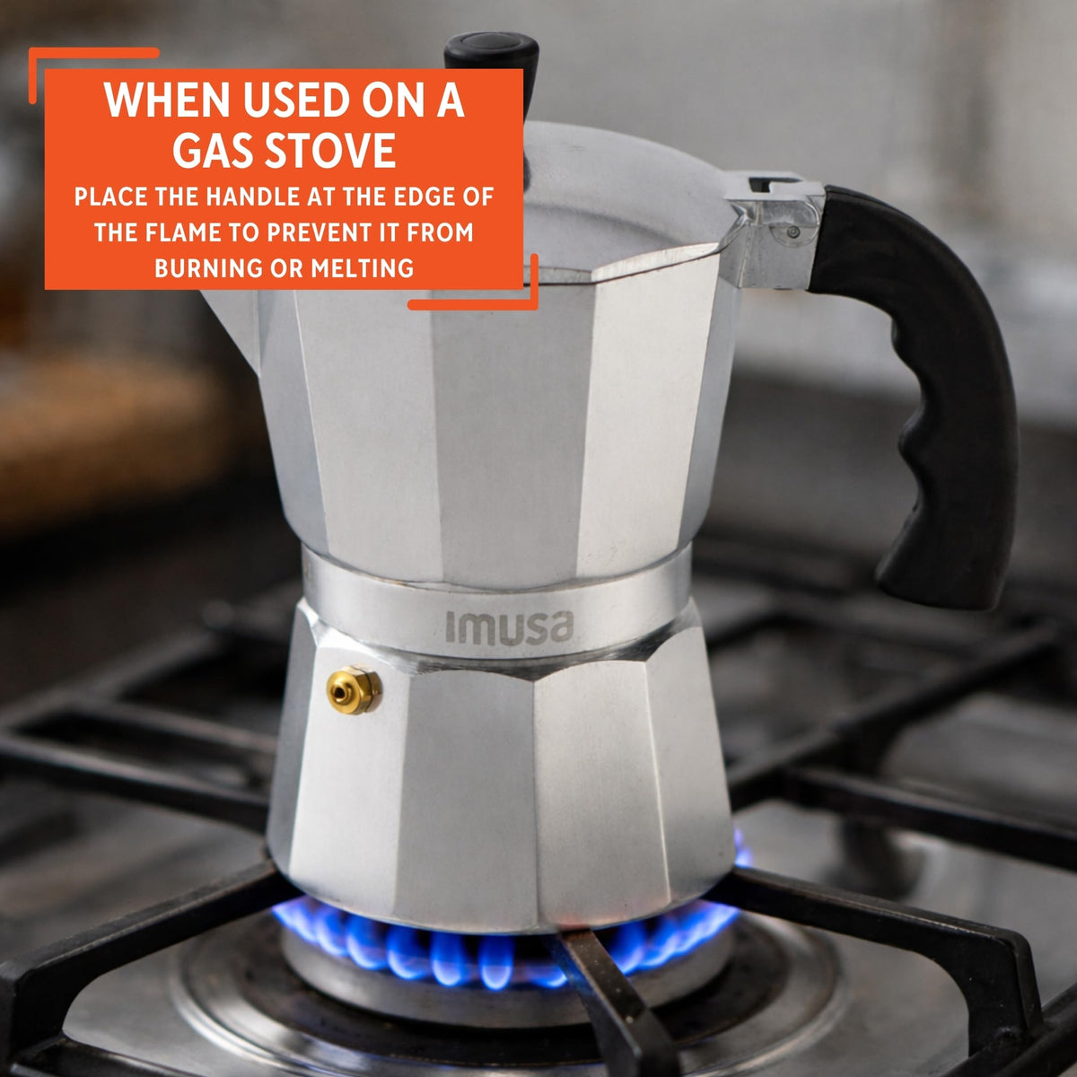 Aluminum Stovetop 6-cup Espresso Maker B956417
