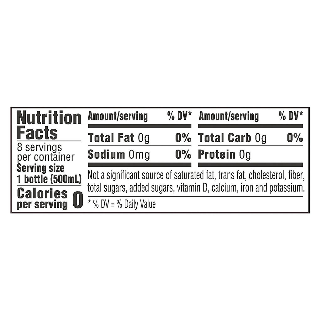 Sparkling Spring Water Raspberry Lime 16.9 Ounce Pack of 8 K426559