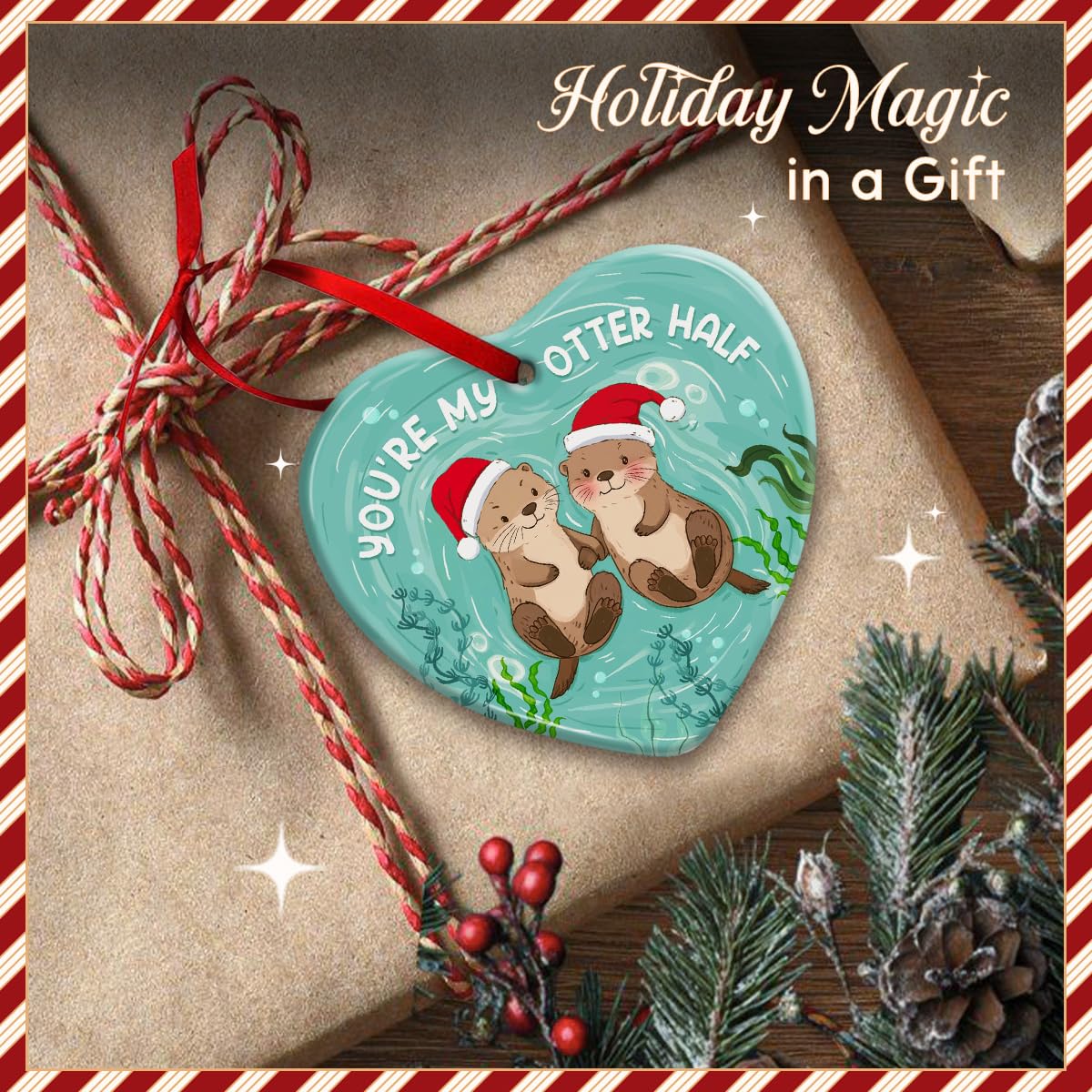 Ceramic Christmas Ornament J527871