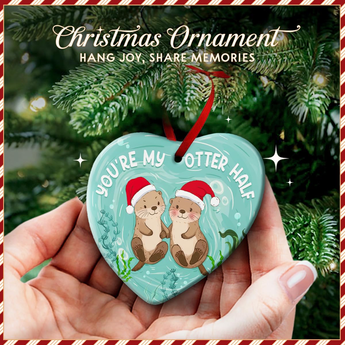Ceramic Christmas Ornament J527871