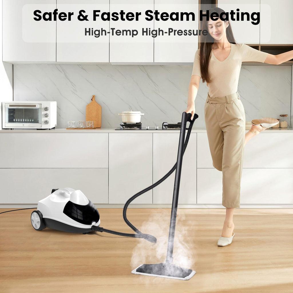 1.5L 6-in-1 Steam Cleaner with 8 Accessories K77718