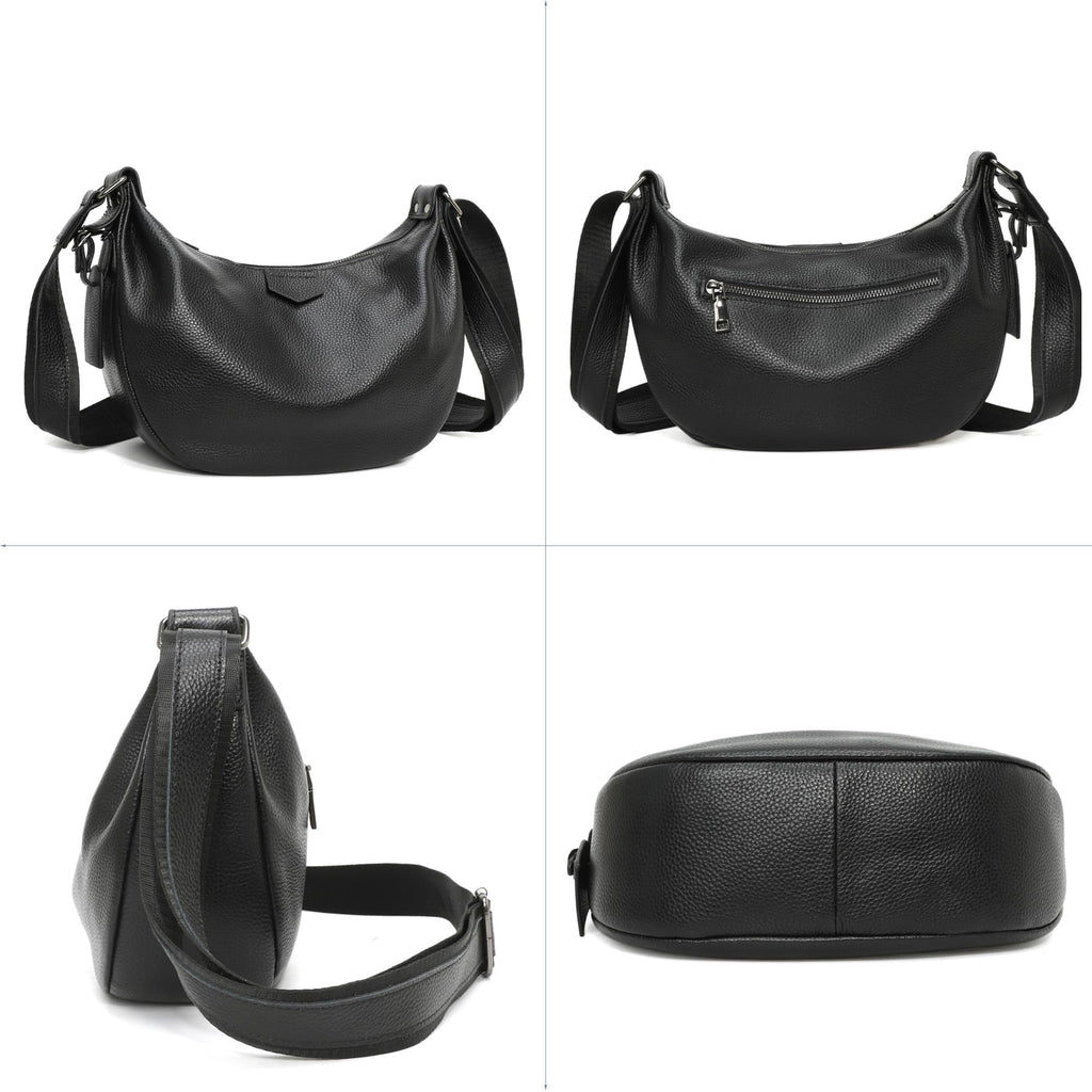 Genuine Leather Crossbody Shoulder Handbag A4762