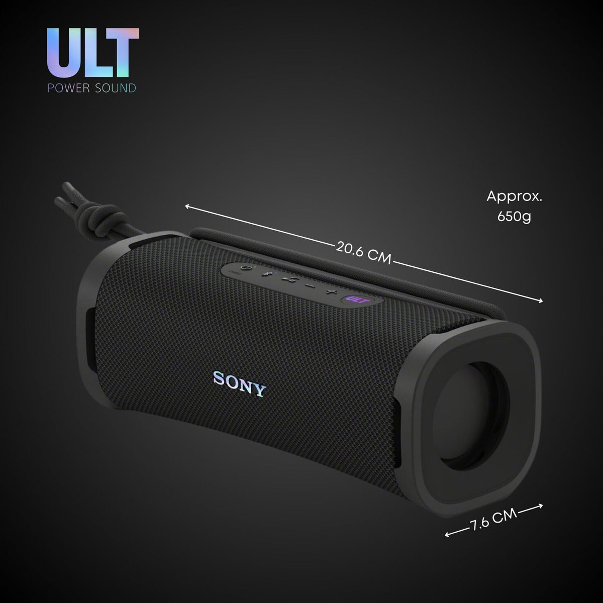 Black 2-Pack Portable Bluetooth Speaker F6956