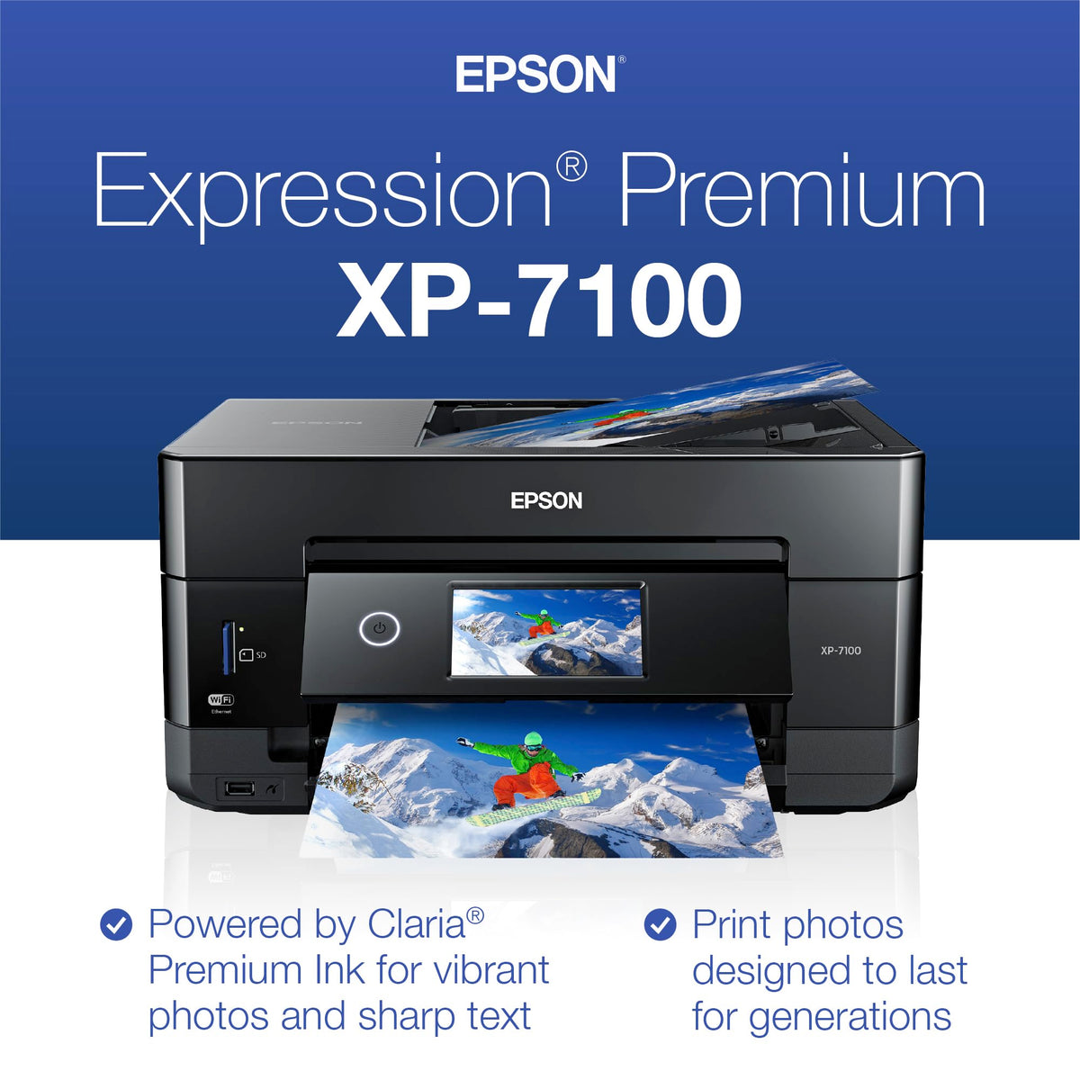 Wireless Color All-in-One Inkjet Printer Y519
