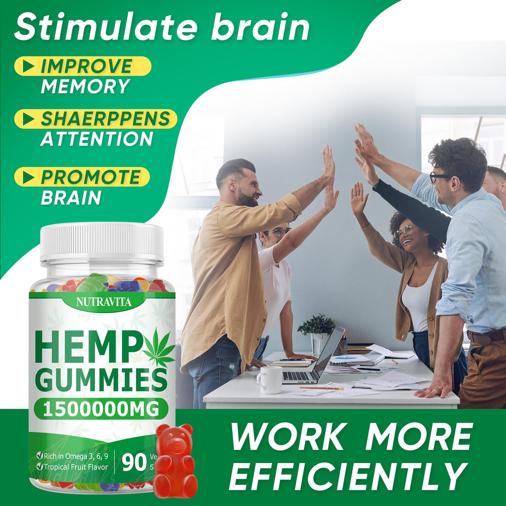 Hemp Gummies 90 Gummies M2783