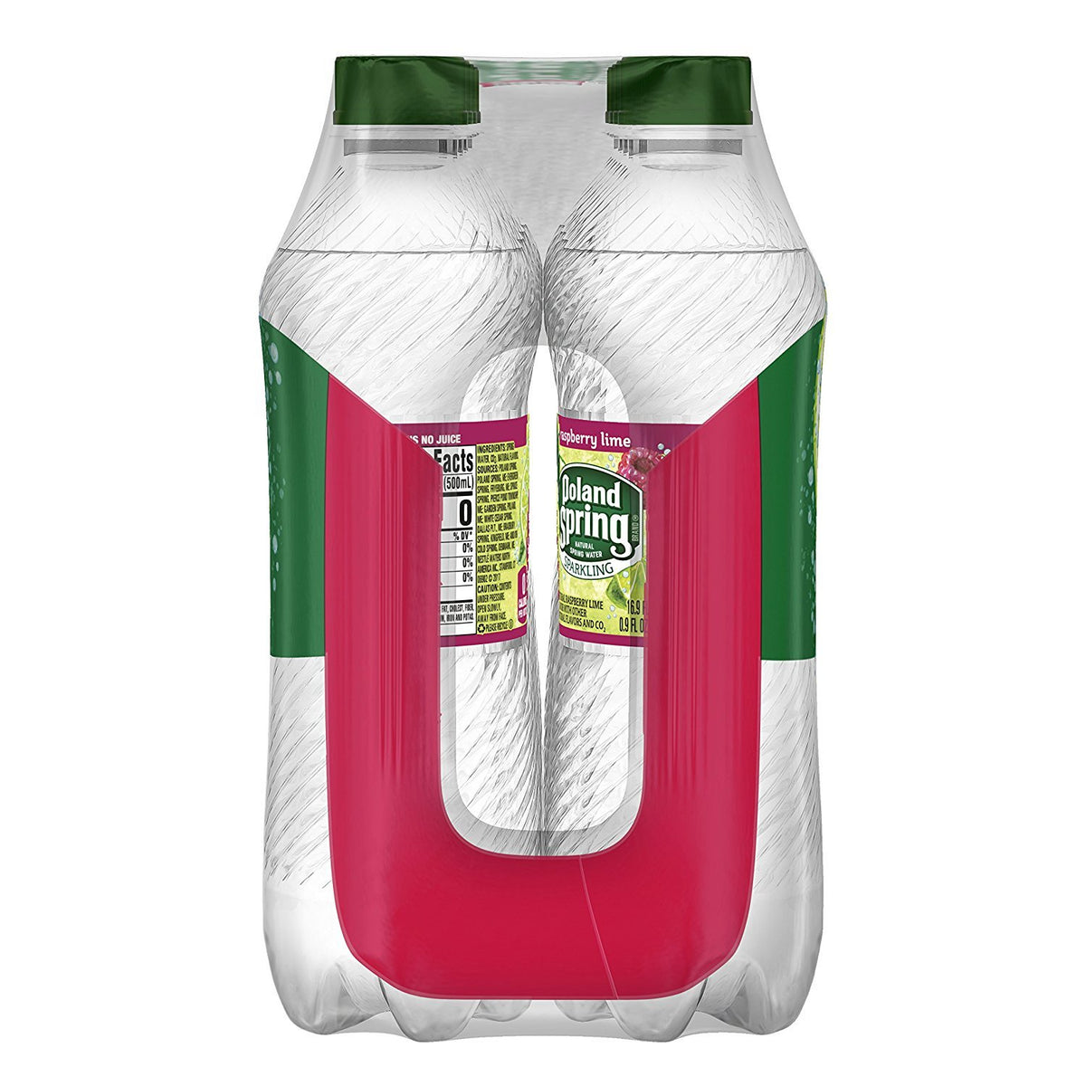 Sparkling Spring Water Raspberry Lime 16.9 Ounce Pack of 8 K426559