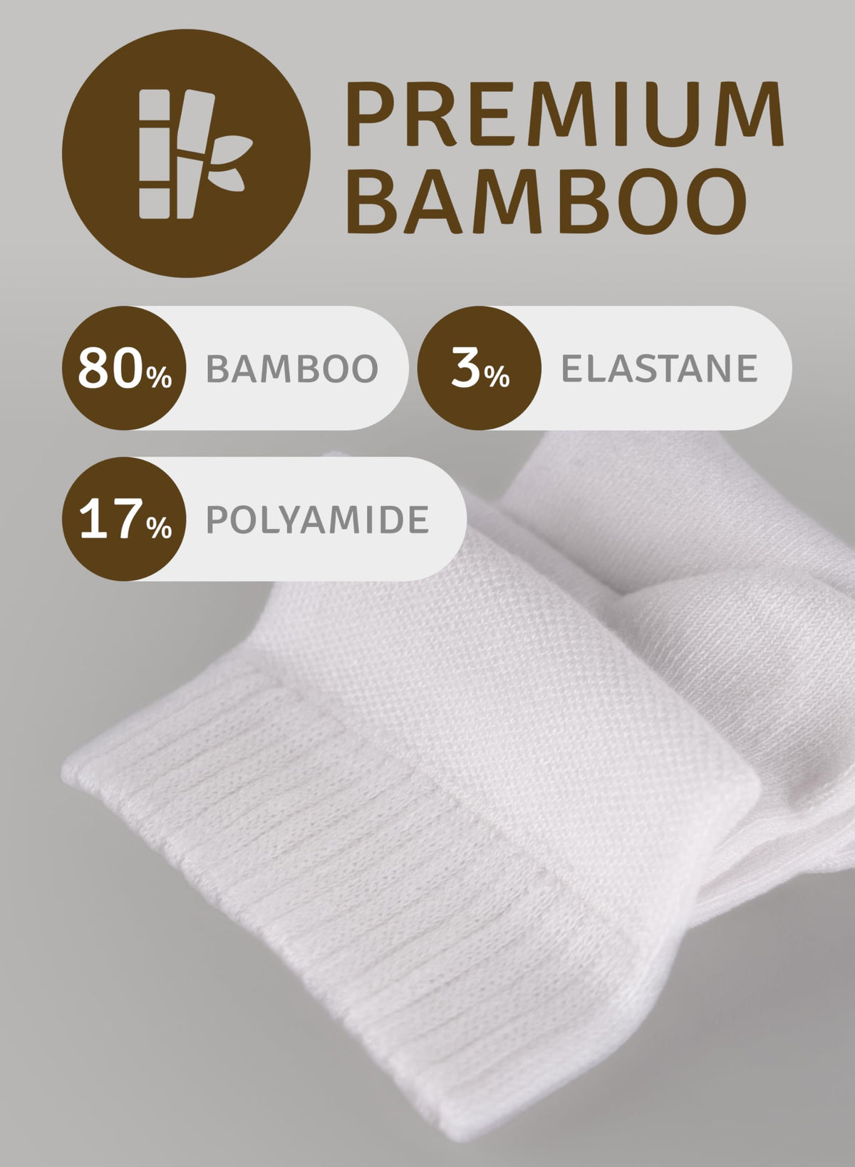 Loose Fit Seamless Rayon Bamboo Ankle Socks 3 Pairs U9545