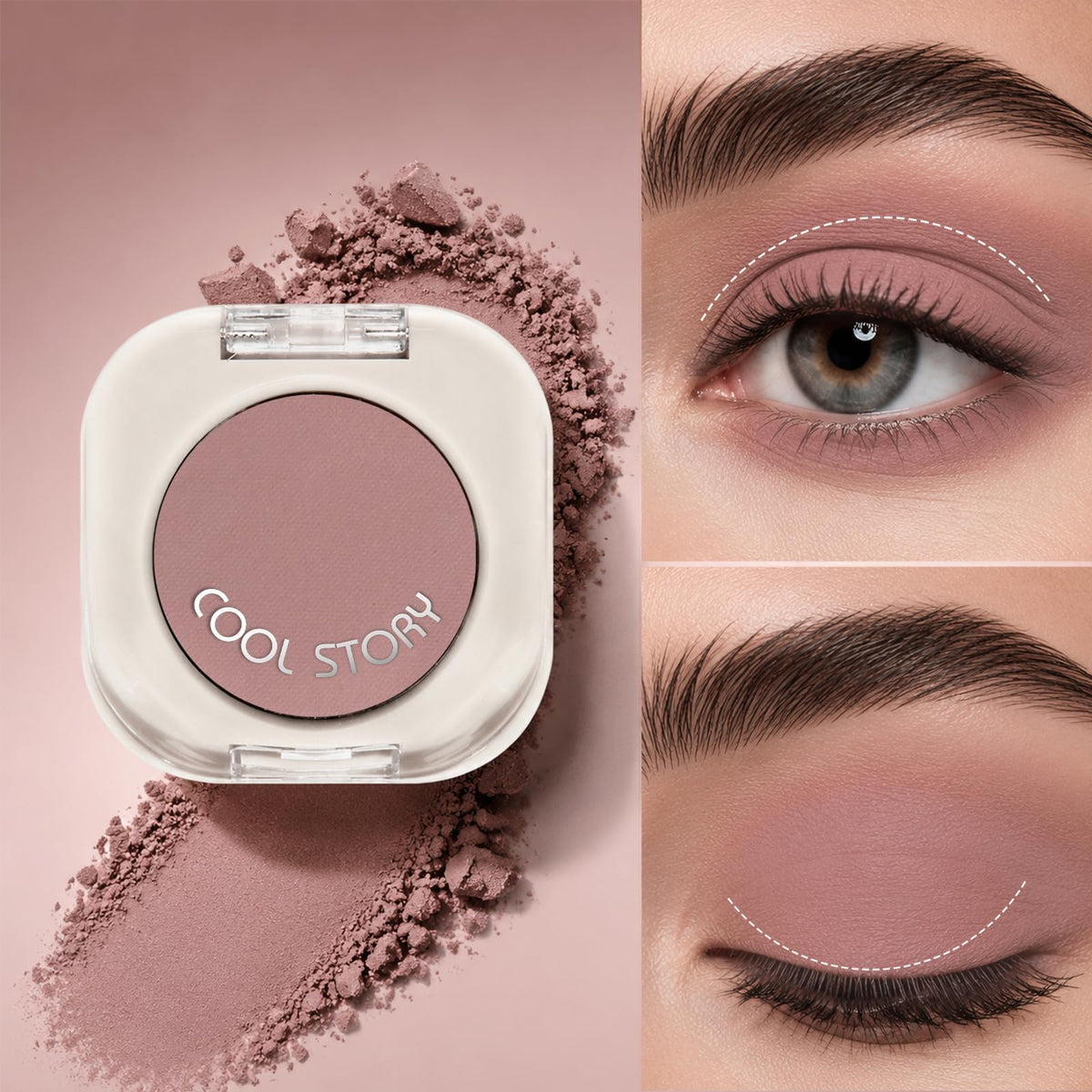 Matte Eyeshadow Single Palette E86444