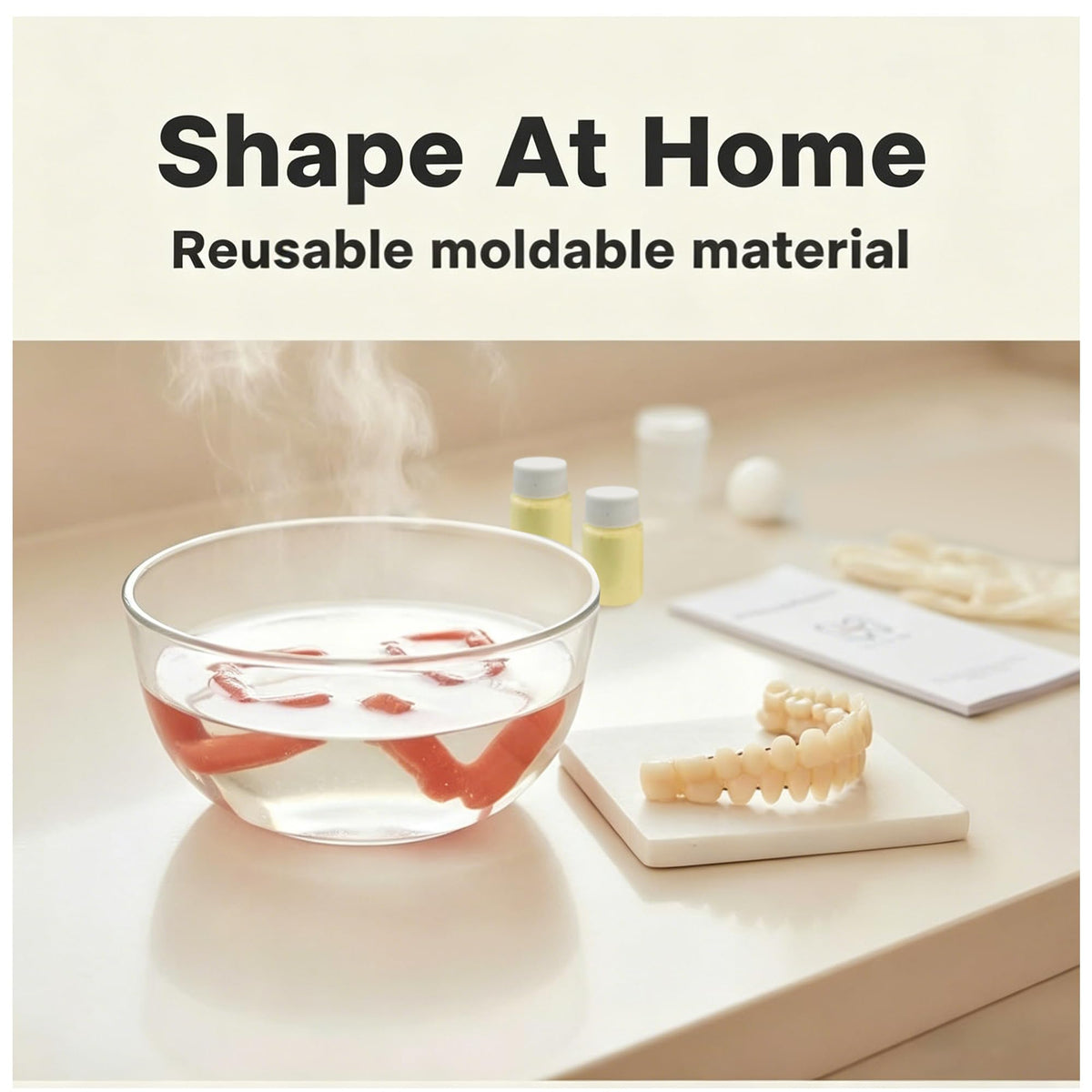 Moldable Temporary False Teeth Kit R152422