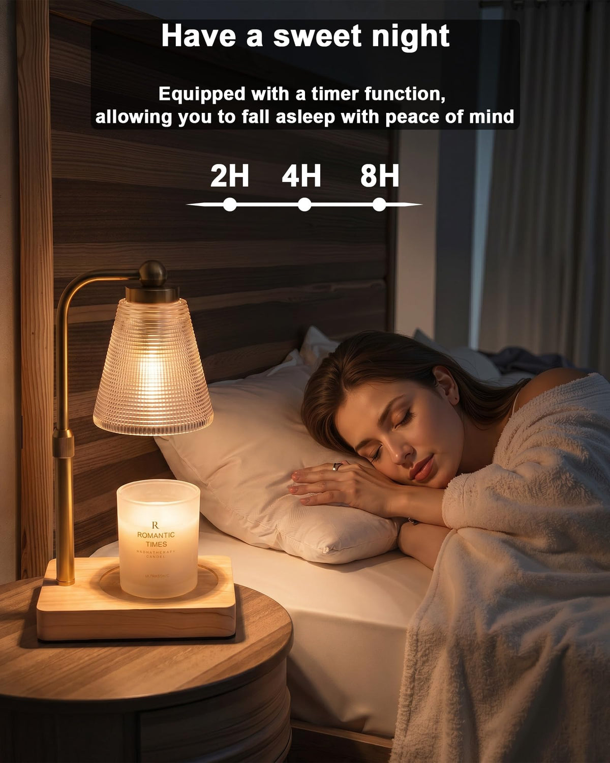 Candle Warmer Lamp with Timer U84771