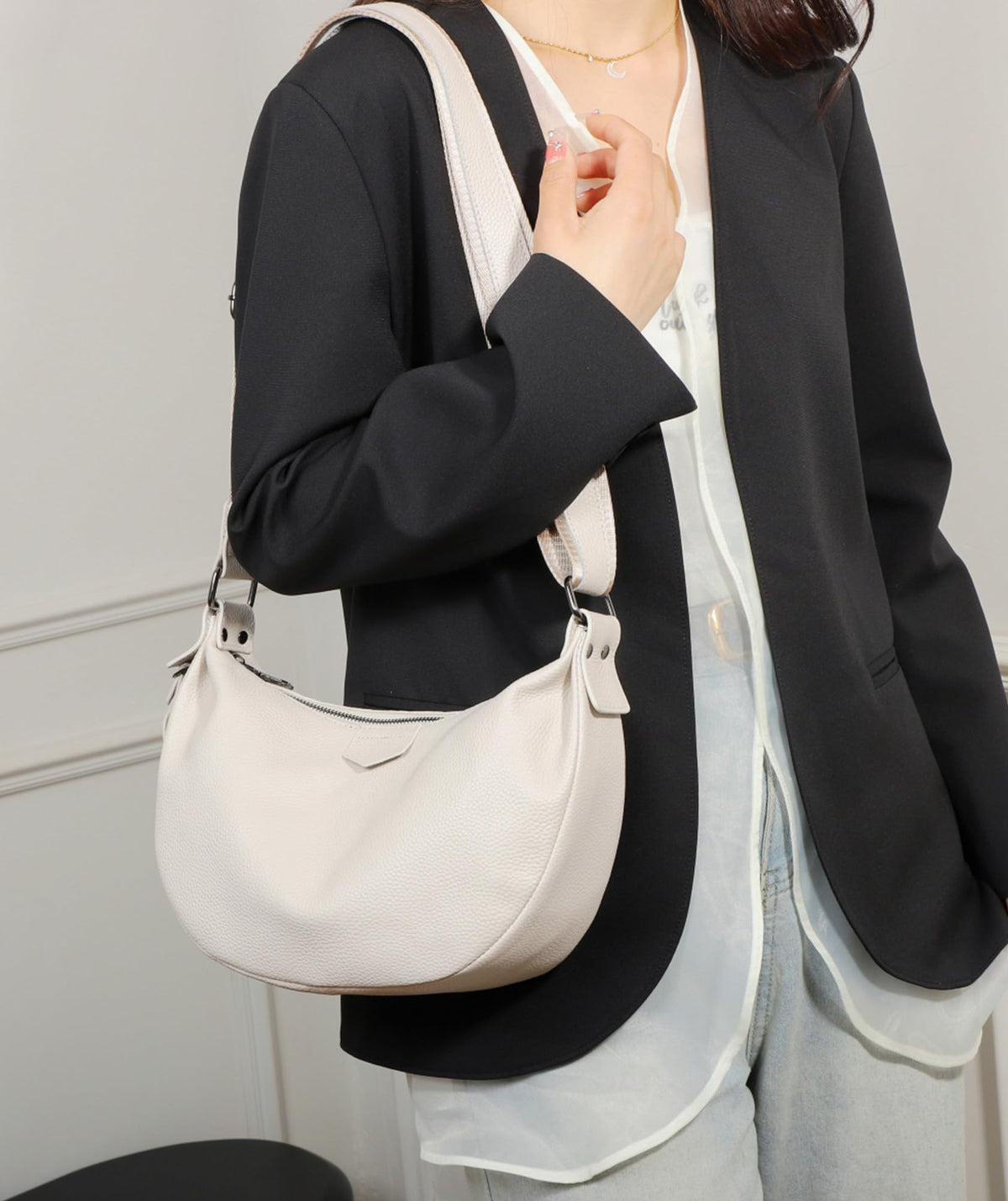 Genuine Leather Crossbody Shoulder Handbag A4762