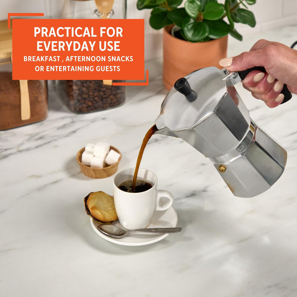 Aluminum Stovetop 6-cup Espresso Maker B956417