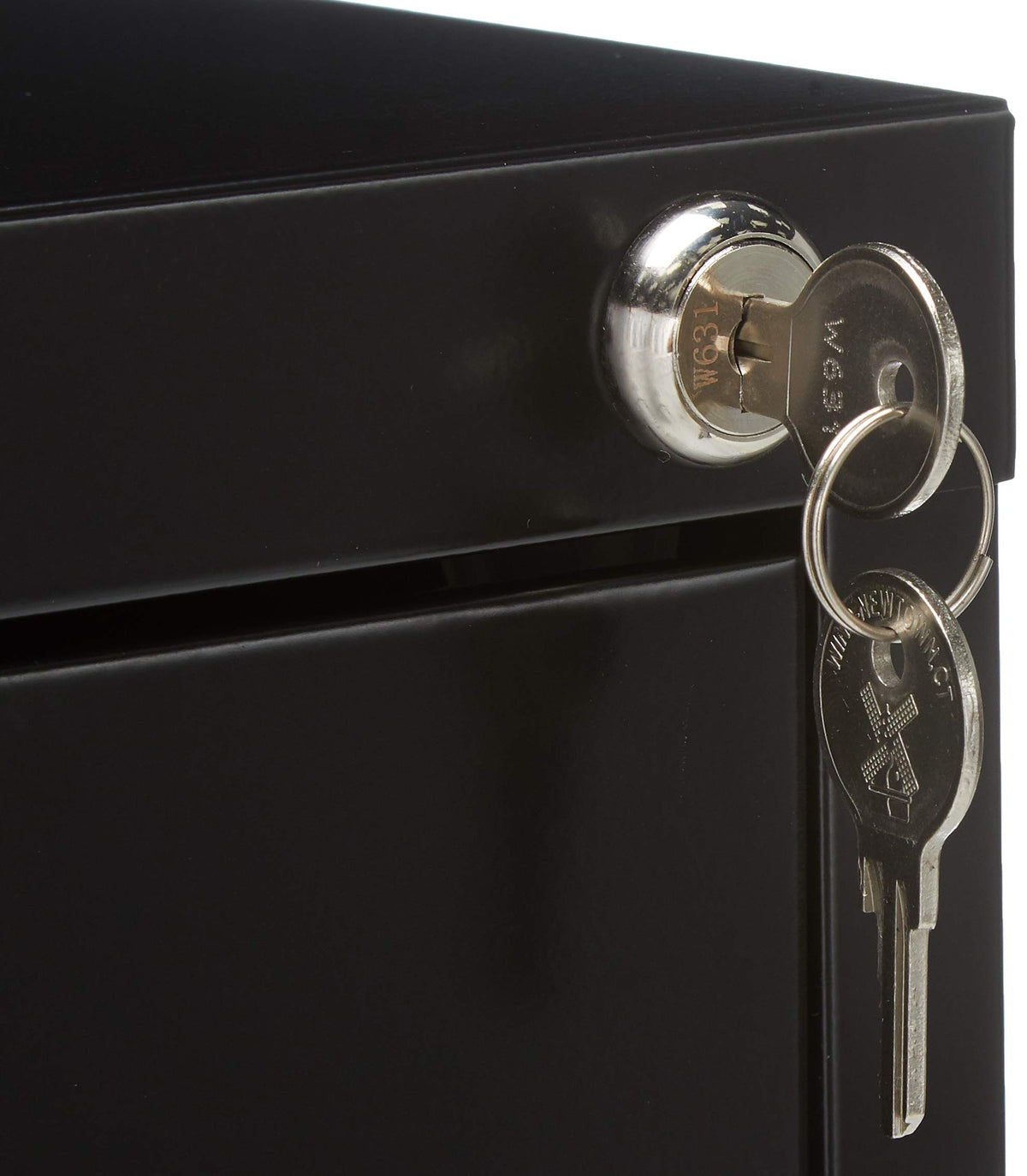 4 Drawer Vertical File Black X1281