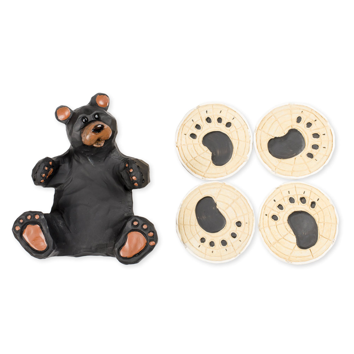Set of 4 Resin Coasters L87138