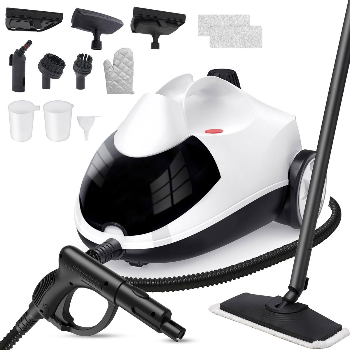 1.5L 6-in-1 Steam Cleaner with 8 Accessories K77718