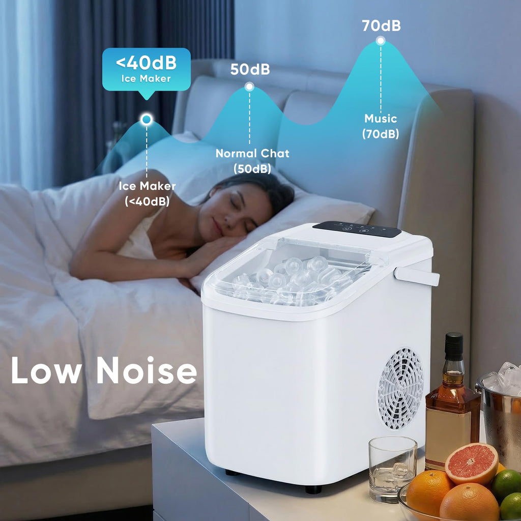 Countertop Ice Maker with Portable Handle L482