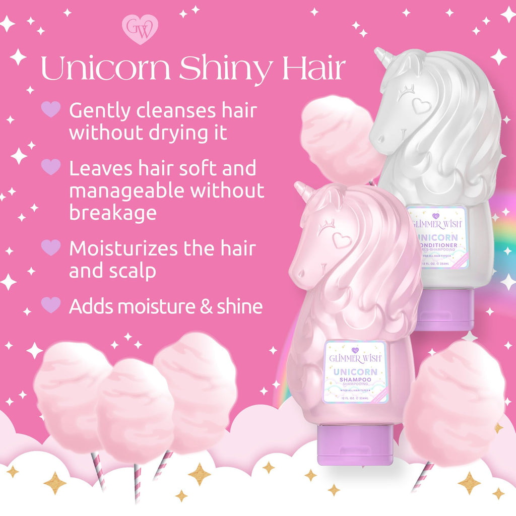 Unicorn Shampoo + Conditioner Tropical Beach Scent 2 x 12 Fl Oz T651424