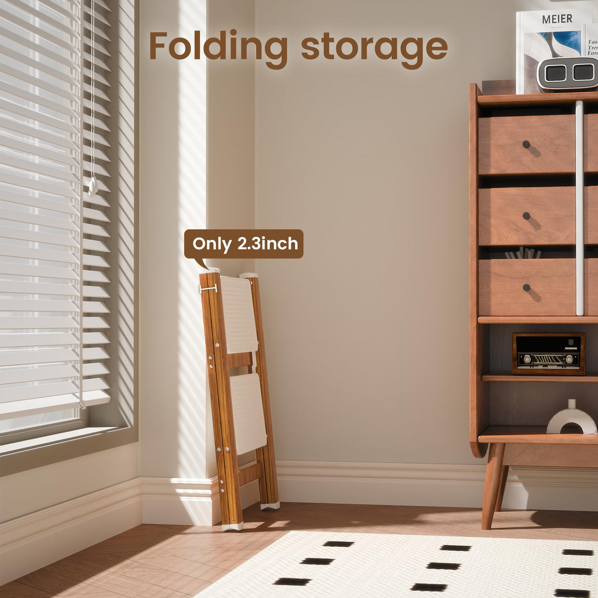 Lightweight Aluminum Folding Step Stool E4930