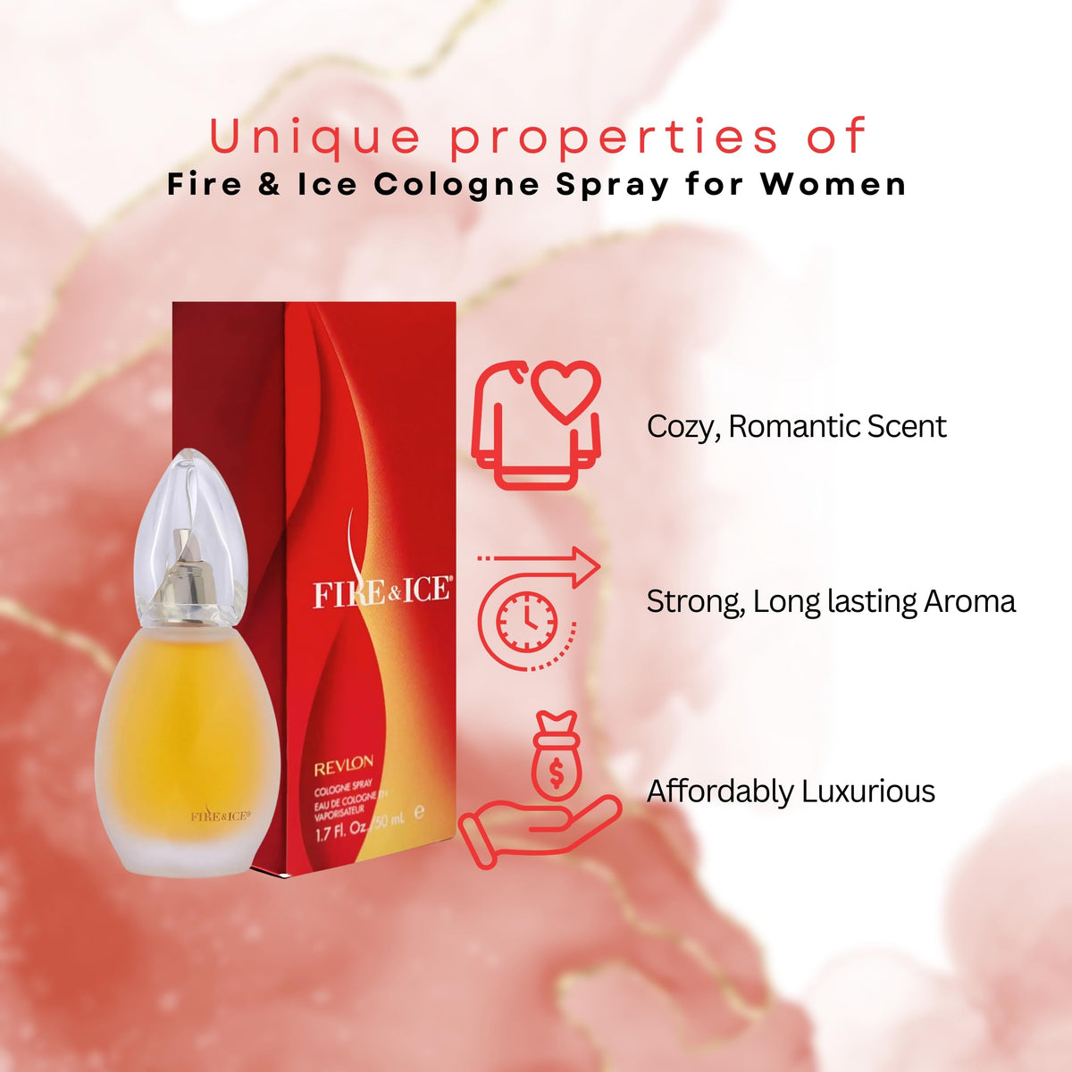 Perfume for Women Eau de Cologne Spray 1.7 Ounce O181