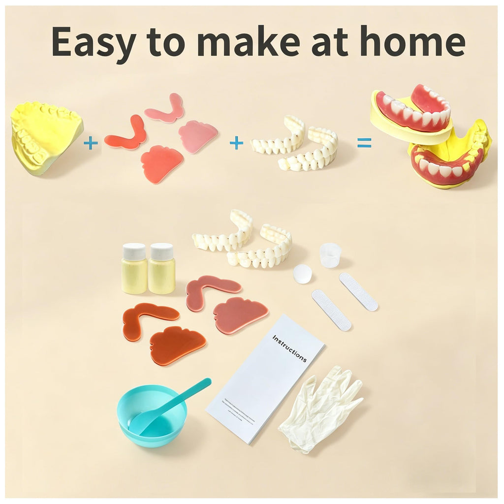 Moldable Temporary False Teeth Kit R152422
