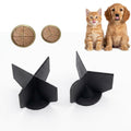 Black 2 Pack Pet Food Can Divider I349
