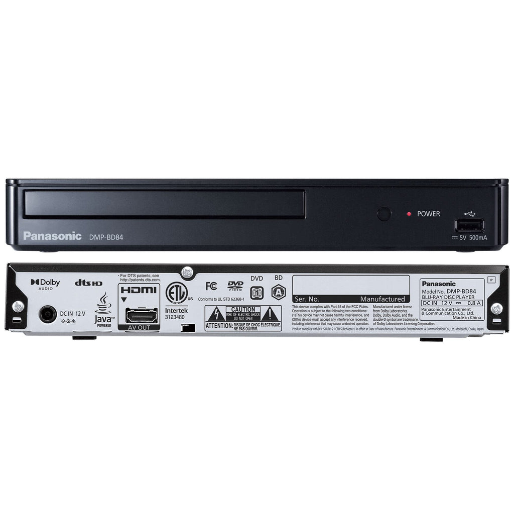 Black Blu-Ray DVD Player A9592
