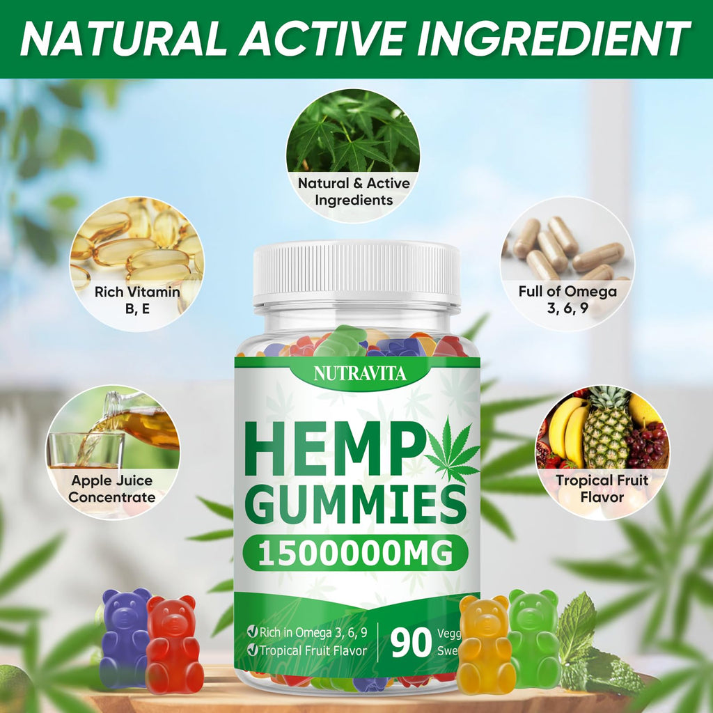 Hemp Gummies 90 Gummies M2783