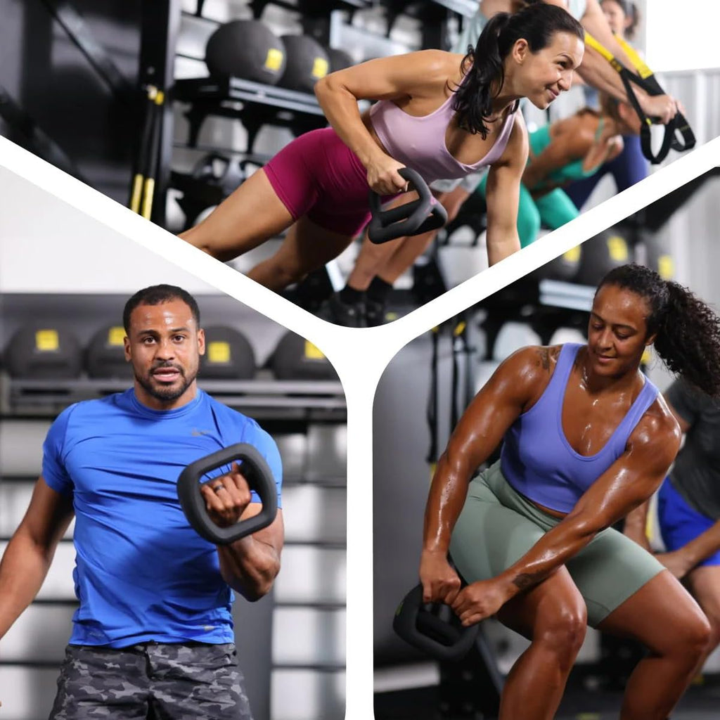 3-in-1 Kettlebell, Dumbbell and Push Up Bar Workout Equipment G7344