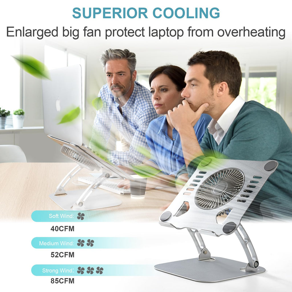 Laptop Cooling Stand with 3 Speed Fan C996