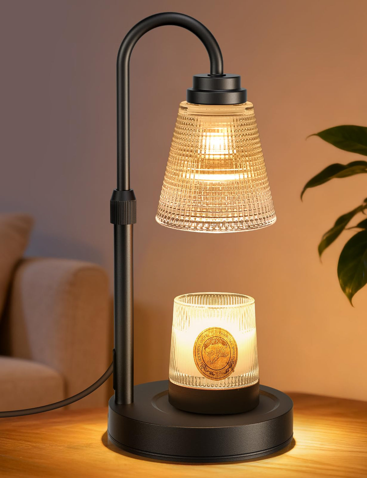Dimmable Candle Warmer Lamp with Timer M302433