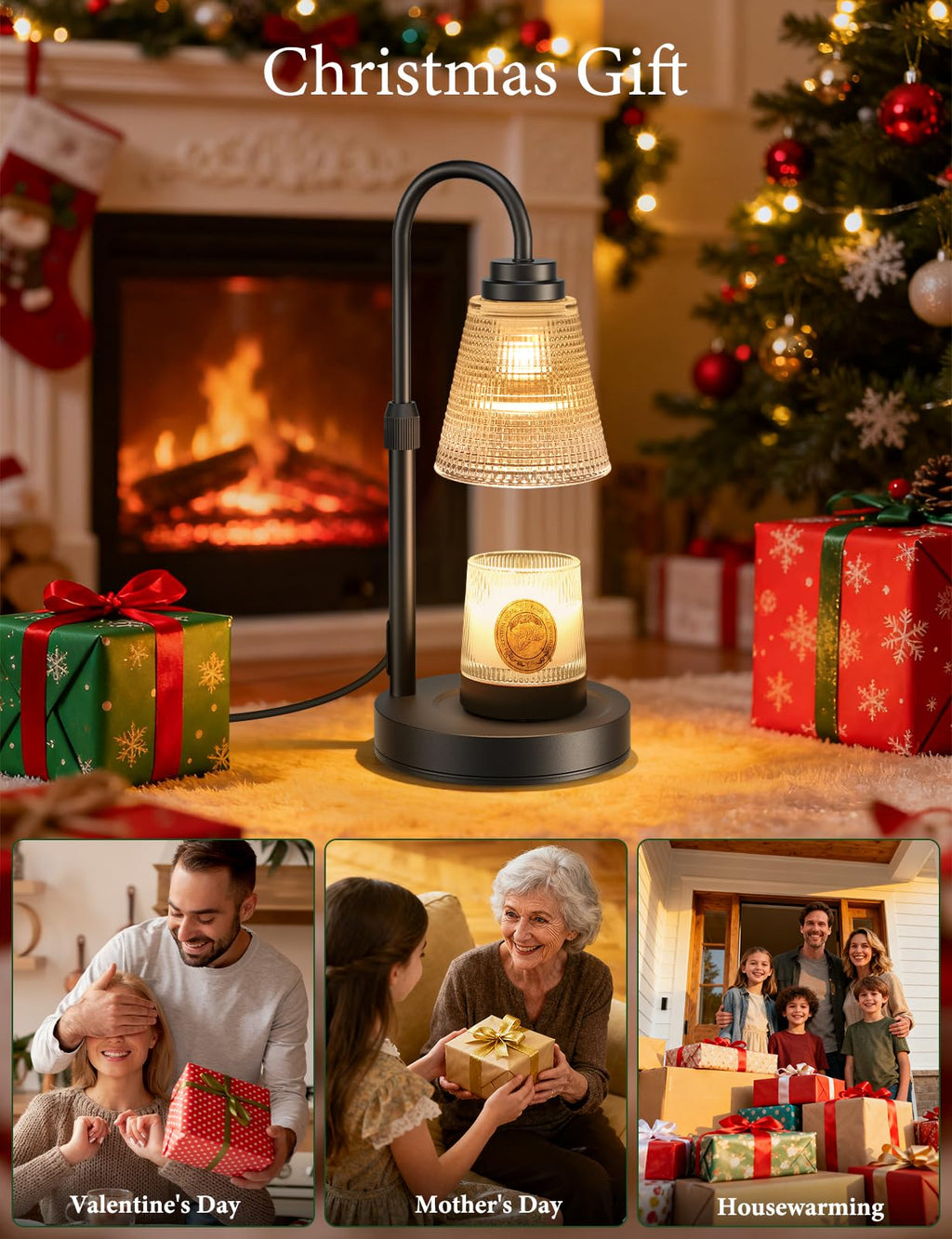 Dimmable Candle Warmer Lamp with Timer M302433