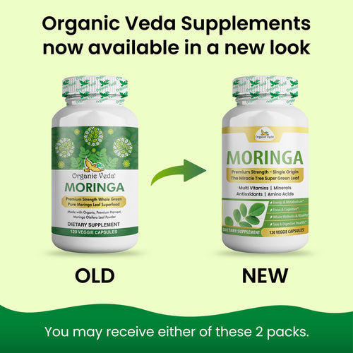 1000mg Organic Moringa Capsule 120 Vegan Capsule C6315