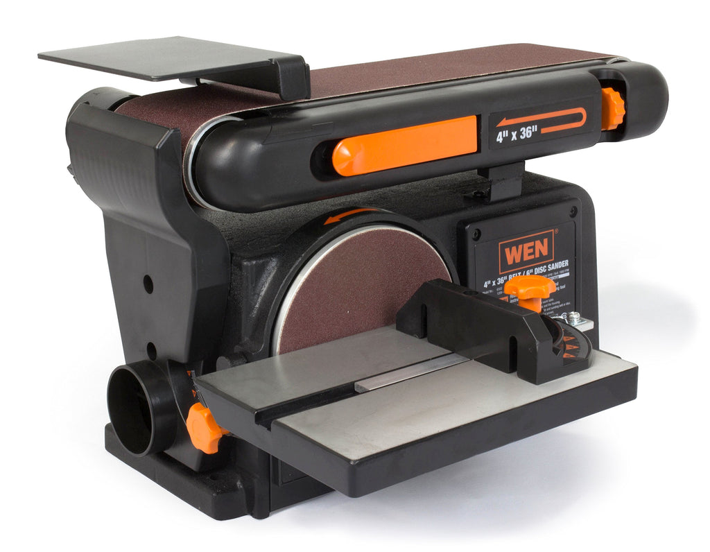 Benchtop Belt and Disc Sander with Cast Iron Base Z9473