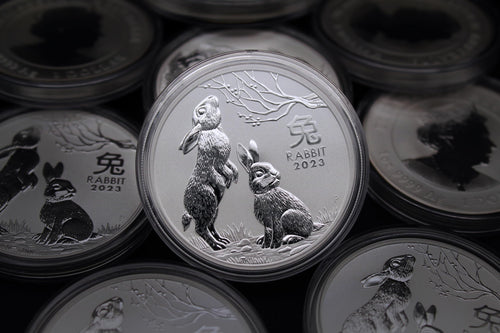 1 oz Silver Year of the Rabbit Coin U762359