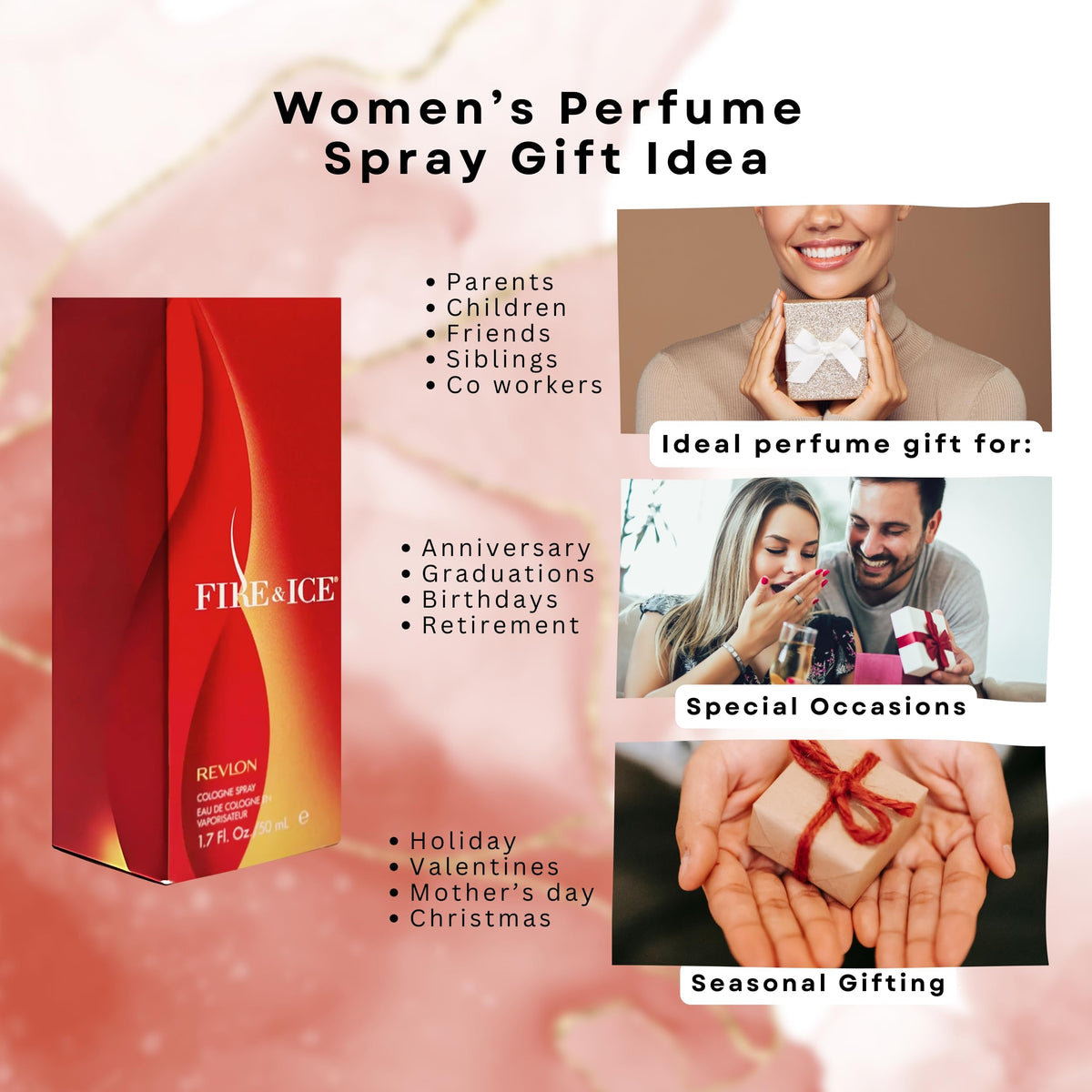 Perfume for Women Eau de Cologne Spray 1.7 Ounce O181