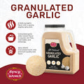 Granulated Garlic 6 LB Jar Gluten Free Non-GMO R527
