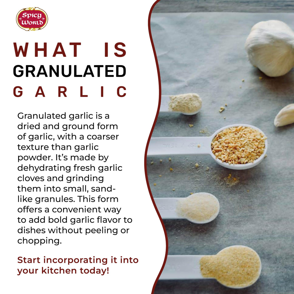 Granulated Garlic 6 LB Jar Gluten Free Non-GMO R527