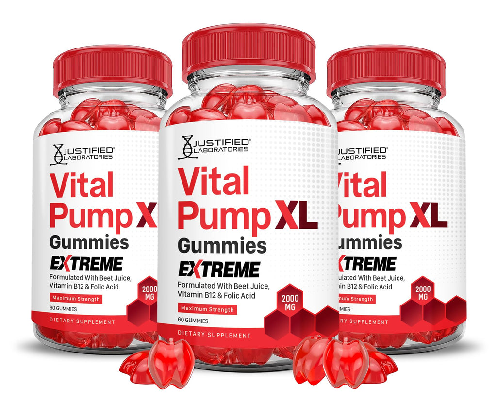 2000MG Beet Juice Pomegranate B12 Vegan Gummies B23382