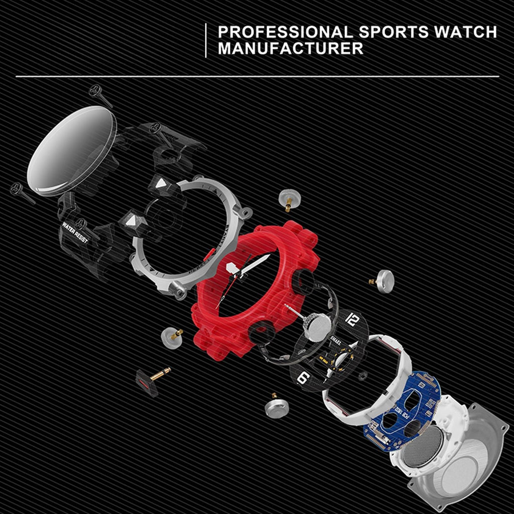 Water Resistant LED Digital Wrist Watch B878