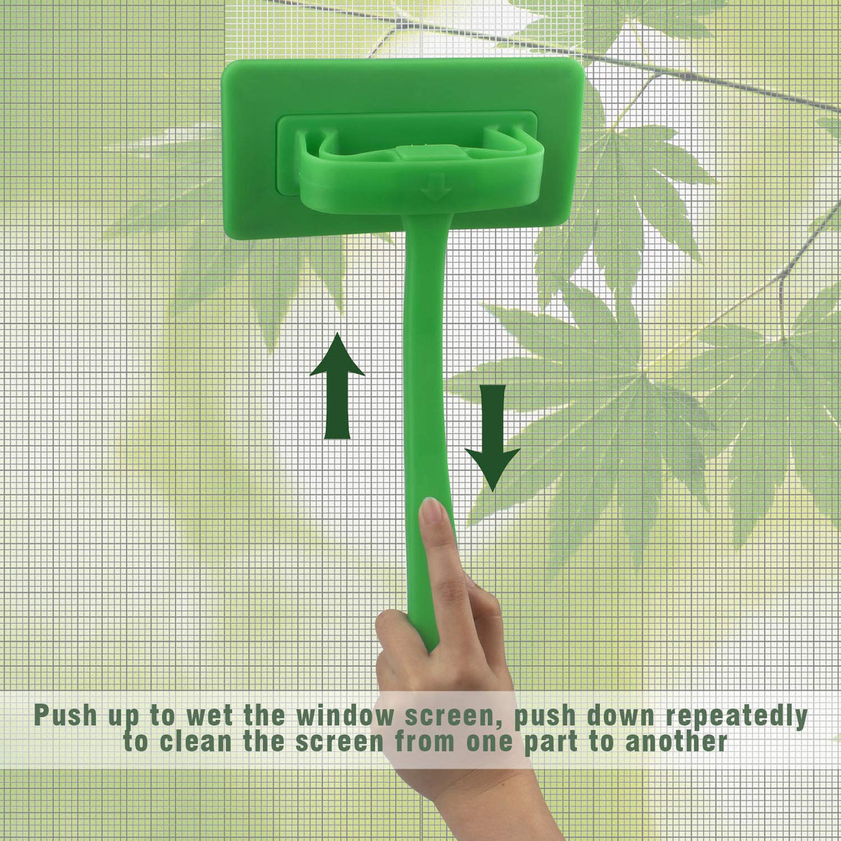 Mesh Screen Cleaner, Detachable Window Screen Cleaning Brush S556034