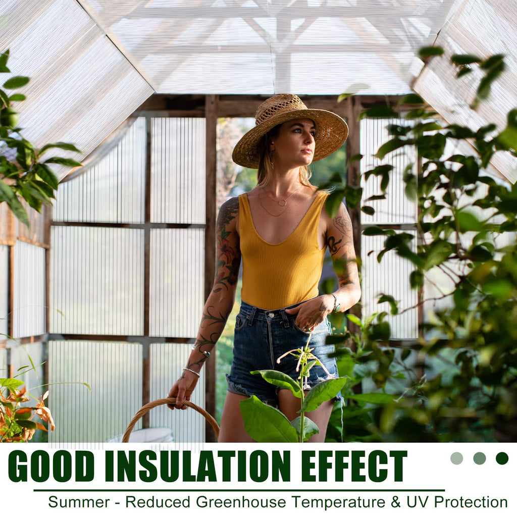 12 Pack Polycarbonate Greenhouse Panels C11455