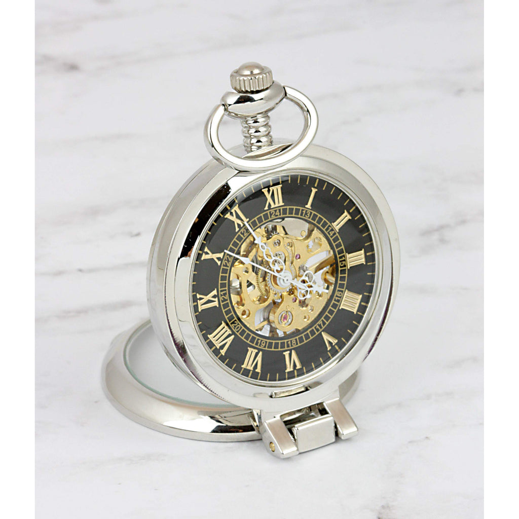U.S. Coin Pocket Watch with Skeleton Movement G200440