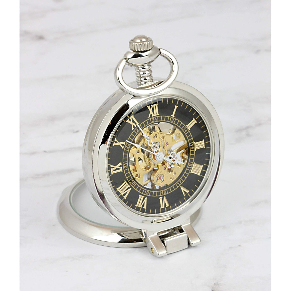 U.S. Coin Pocket Watch with Skeleton Movement G200440