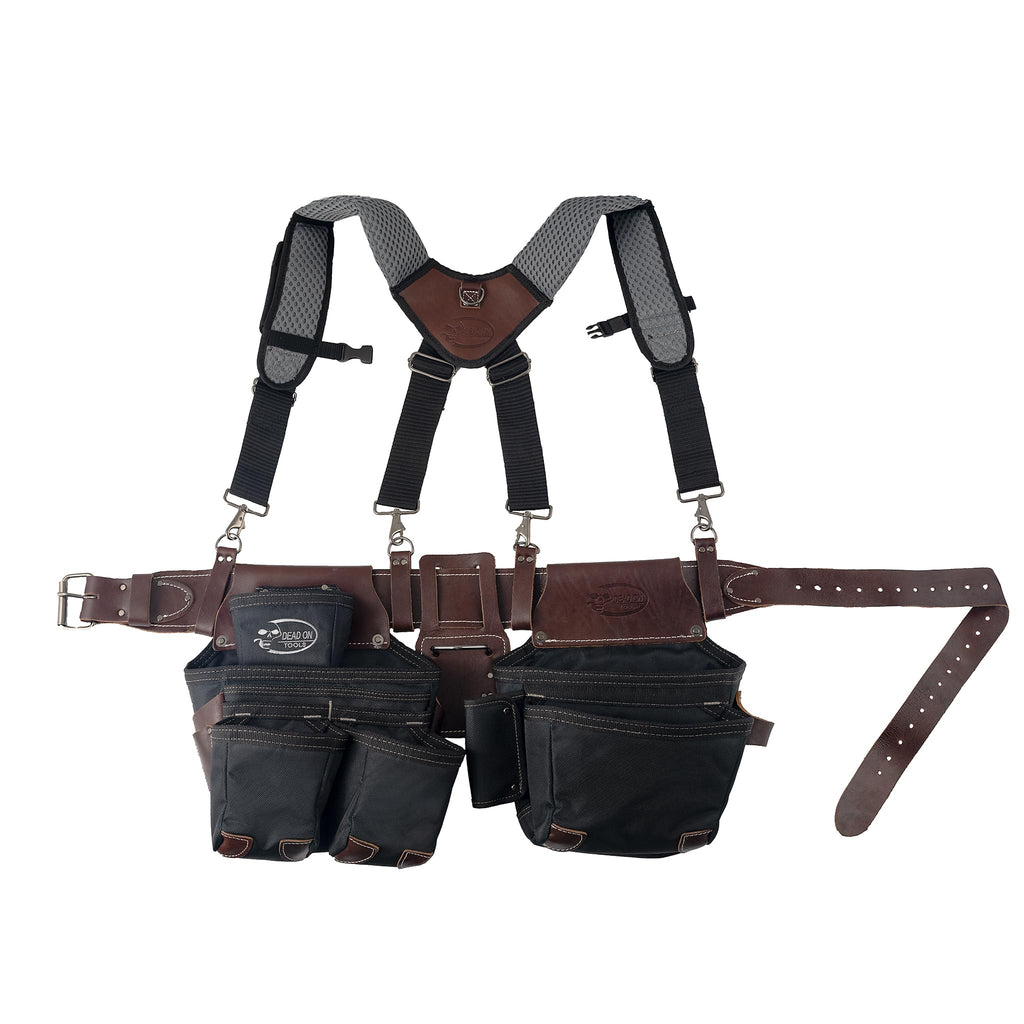 Leather Hybrid Tool Belt with Suspender E2069