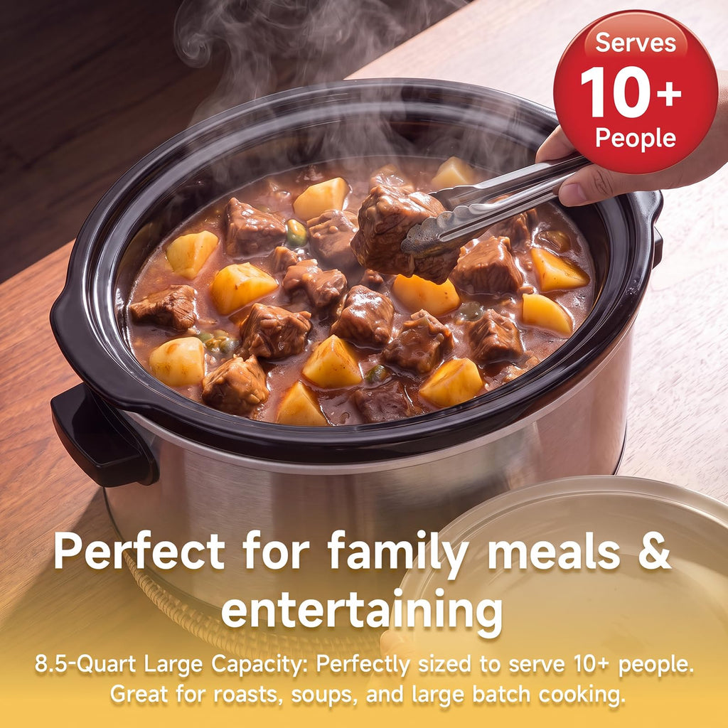 8.5 Qt Slow Cooker with Timer F3250