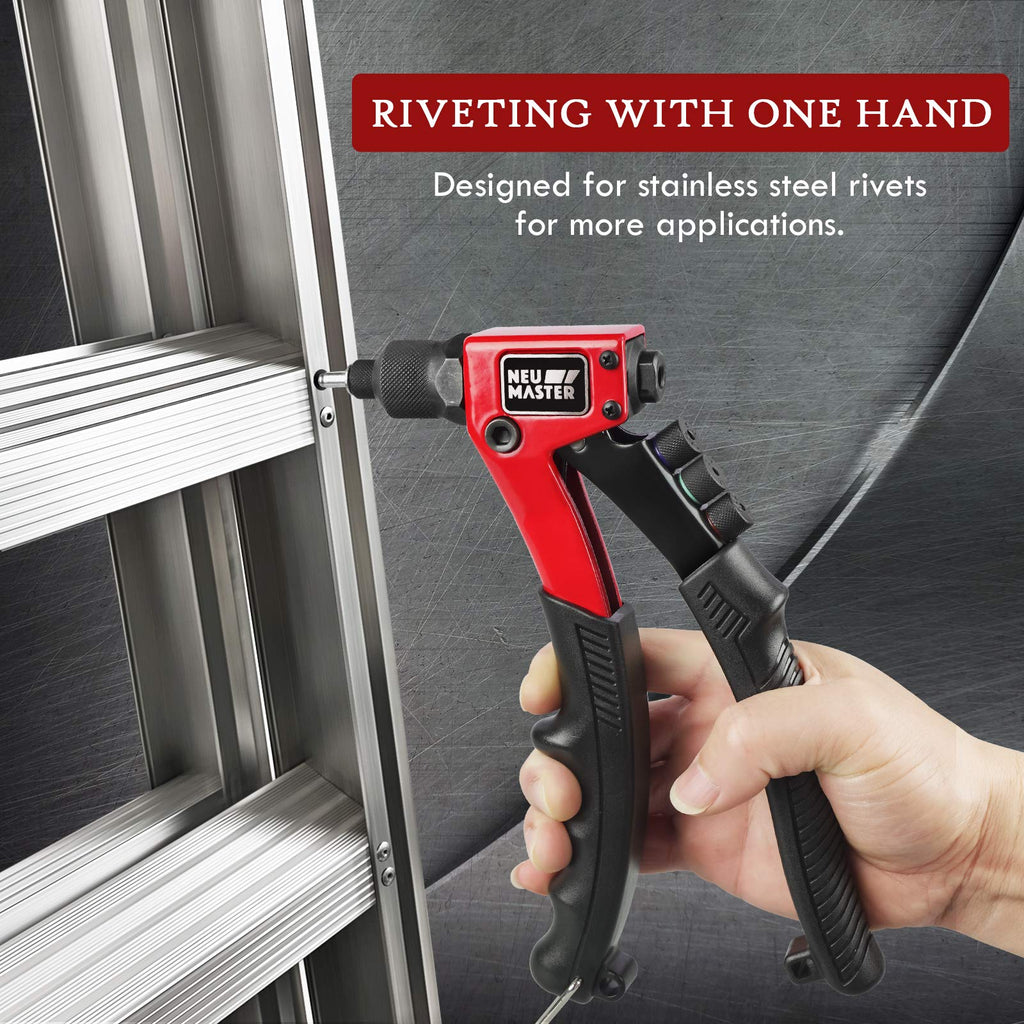 Rivet Gun Tool Kit with 200 Rivets N75824