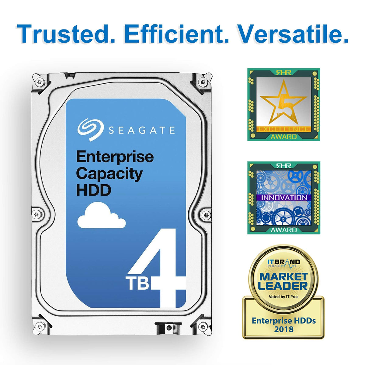 4TB 7.2K RPM 3.5in SATA Internal Hard Disk Drive Q65792
